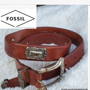 Fossil embellished belt‎ M